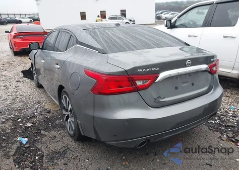 2017 Nissan Maxima 3.5 Platinum из США, поврежденный, VIN 1N4AA6AP4HC382646